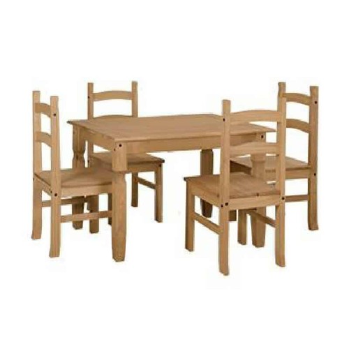 Pine dining set - pine,