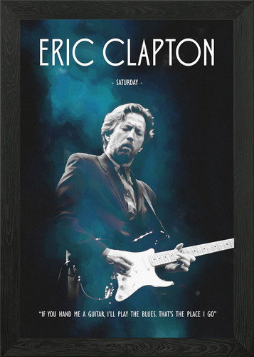 Eric clapton framed - clapton,