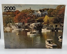 Arrow Beresford Jigsaw Puzzle, New Harbour, Maine, USA, 2000 Pcs See Information