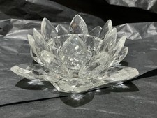 Lead Crystal Waterlily Tea
