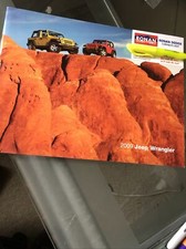 2009 Jeep Wrangler Brochure very nice Rubicon Sahara X USA Jeep!  1st class ship