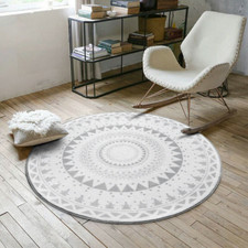 Round Carpet Rug Bohemia