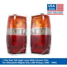 Tail Light Lamp Chrome Trim