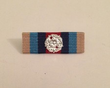 Afghanistan Medal Ribbon Bar, Rosette, Army, Military, Service Dress, Tunic