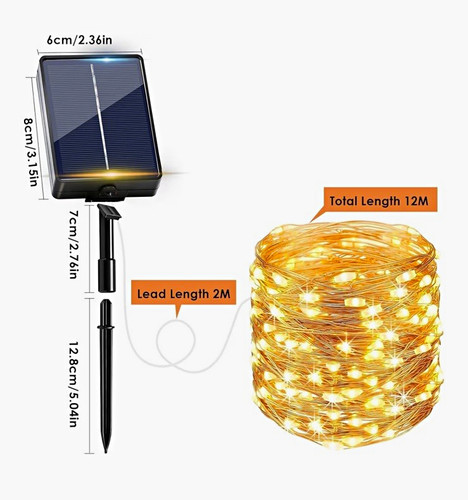 Solar led string lights - solar,