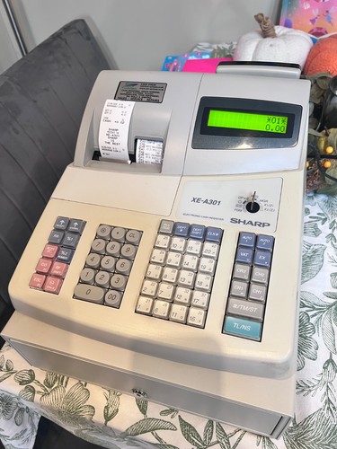 Sharp a301 retail cash - sharp, xe-a301
