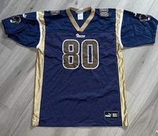 Vintage Puma St Louis rams 80 Issac Bruce NFL jersey size xl