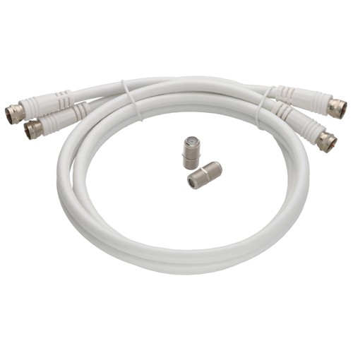 Twin satellite moulded type - moulded,