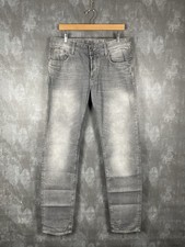 G Star Jeans Mens W34 Grey 3301 Tapered Fit Casual Button Fly 34x34