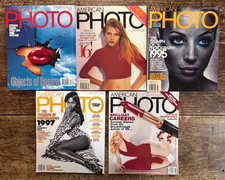 5 x American PHOTO magazine 1990s/Desire/LaChapelle/Nan Goldin/Herb Ritts/B Hall