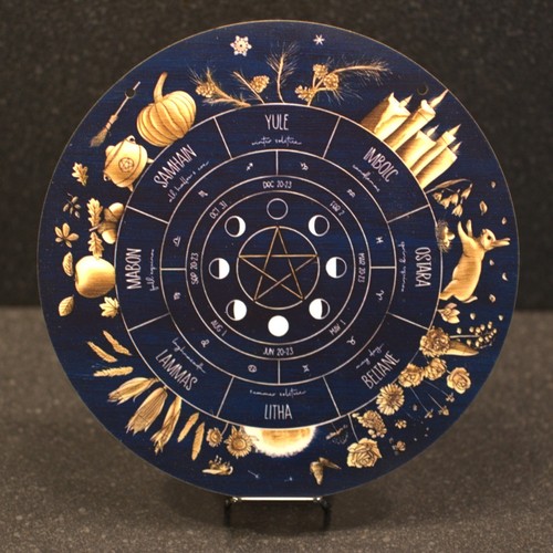 Pentagram wheel the year - pentagram,