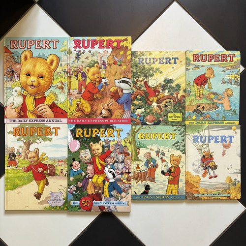 Vintage rupert bear - vintage, annuals