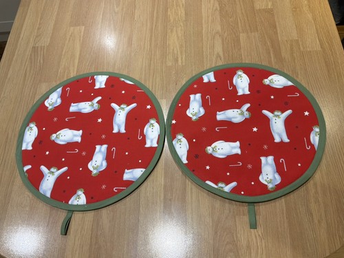 Aga covers snowman - , fabric