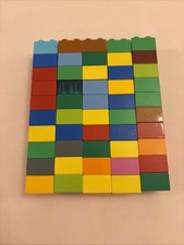 50 Lego Duplo 2x2 stud bricks