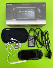 Sony PSP 2003 Slim & Lite in Piano Black with Battery