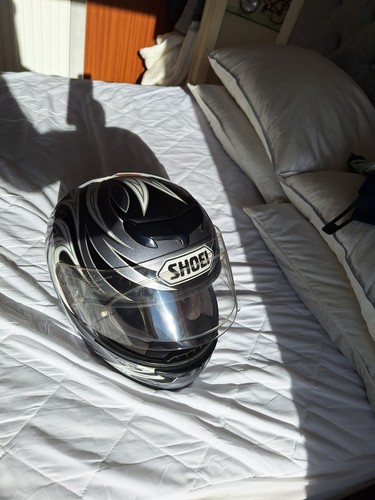 Shoei full face motorcycle