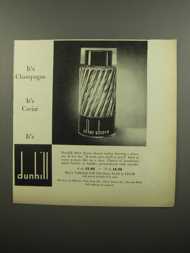 1951 dunhill after shave - shave,