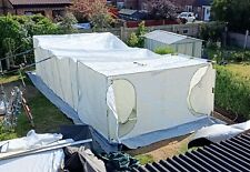 Ex MoD Chemical/Biological/Medical Tent Shelter. Dim. approx. L8m x W4m x H2.2m