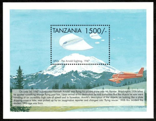 Tanzania 1999 ufo flying - ufo,,