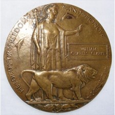 WW1 Death Penny Plaque WILLIAM