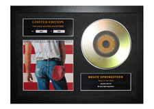 Bruce Springsteen Signed Gold