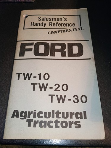 1978 ford 20 tw 30 - tw-10, tw-20