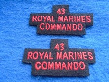PAIR 43 ROYAL MARINES COMMANDO