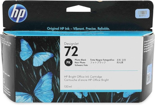 No72 photo black ink - hp,