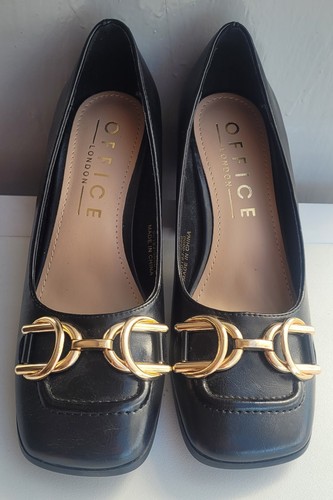 Office london black - square, toe