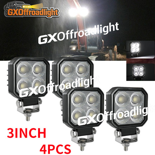 3inch 48w square led - 4x, work