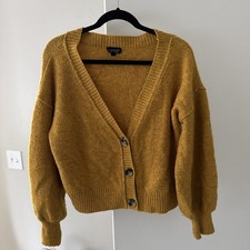 Topshop Woman’s Gold Button