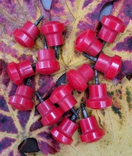 Cherry red bakelite - cherry,