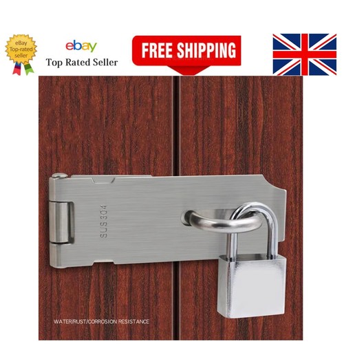 Stainless steel padlock - stainless, 90°