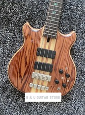 Brown Ash 4 Strings Electric