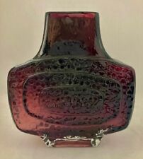 GLASS VASES IN THE STYLE OF WHITEFRIARS TV VASE - VARIOUS COLOURS AVAILABLE