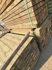 NEW Green Tanalised Pressure Treated Pine Railway Sleepers - delivery available
