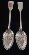 Sterling Silver Berry Spoons