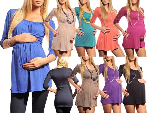 Casual maternity scoop neck - casual,