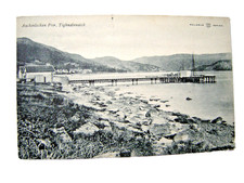 Postcard. Auchenlochan Pier, TIGHNABRUAICH. Argyllshire. Used. Tighnabruaich p/m