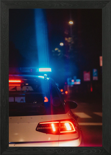 Police response unit framed - police,