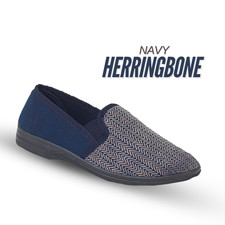 Mens Twin Gusset Slippers