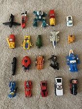 Bandai Gobots Vintage 1980s Transformers Collectible Toys Bundle 