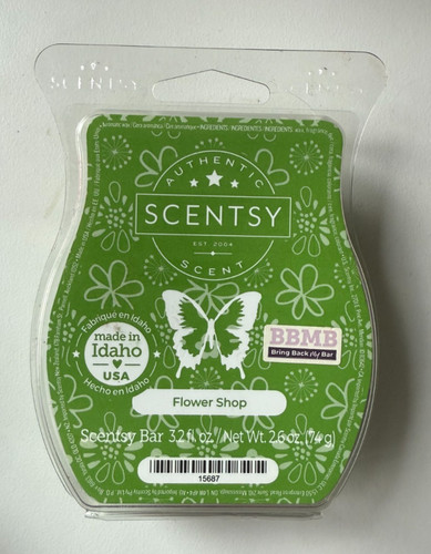 Scentsy flower shop wax melt - flower,