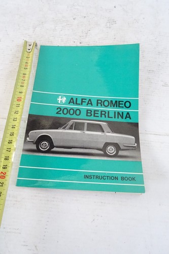 Alfa romeo 2000 sedan - 2000,