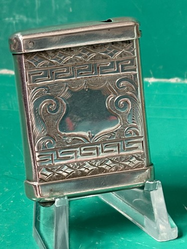 Unusual sterling silver - sterling, push