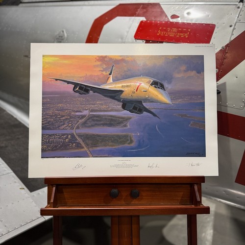 Concorde departure - -,