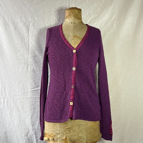 Out xile purple cardigan - of,