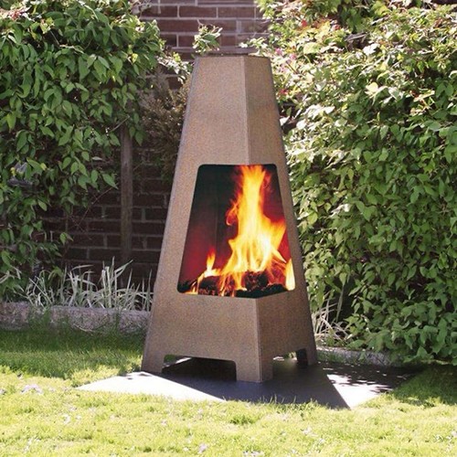 Jotul terrazzo fire pit - fire,