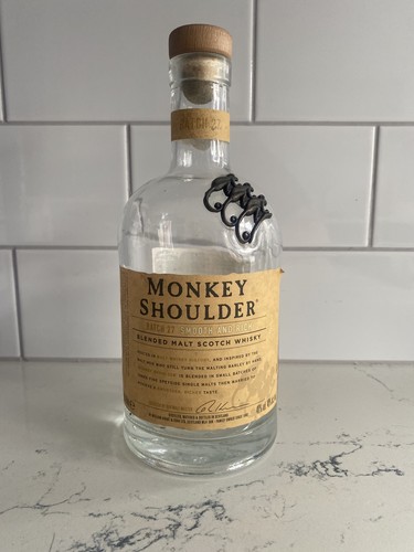 Empty monkey shoulder - monkey,