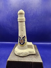 CRESTED CHINA MODEL OF A LIGHTHOUSE  BRIGHTON RARE